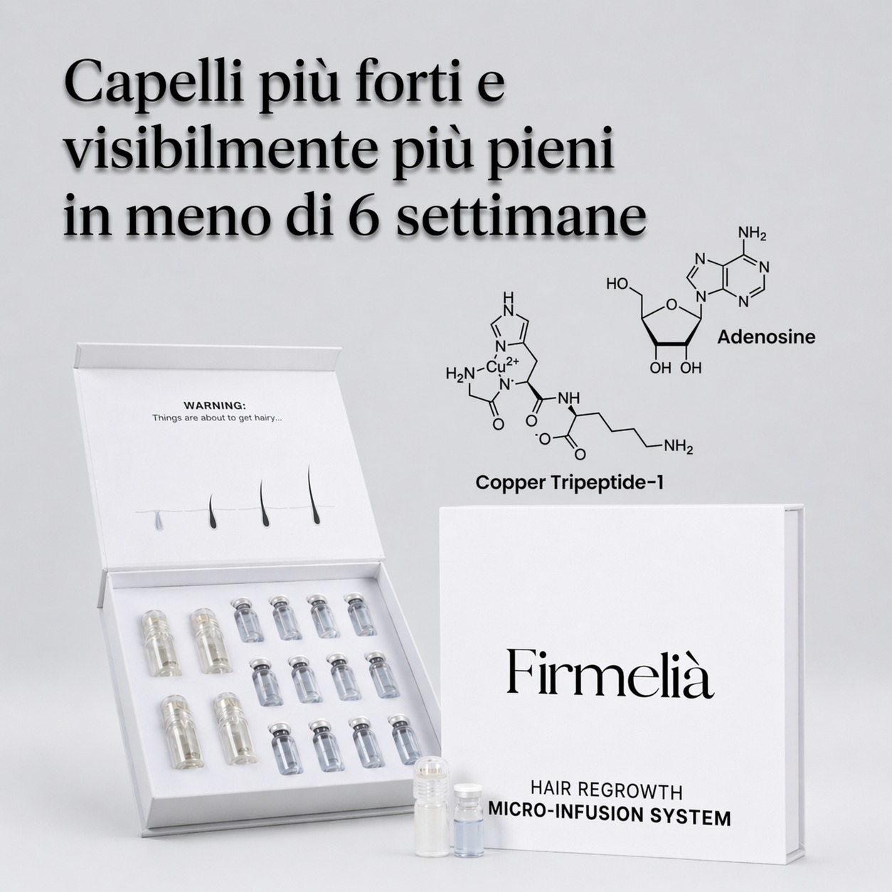 Sistema de microinfusión Firmelià® para el recrecimiento del cabello